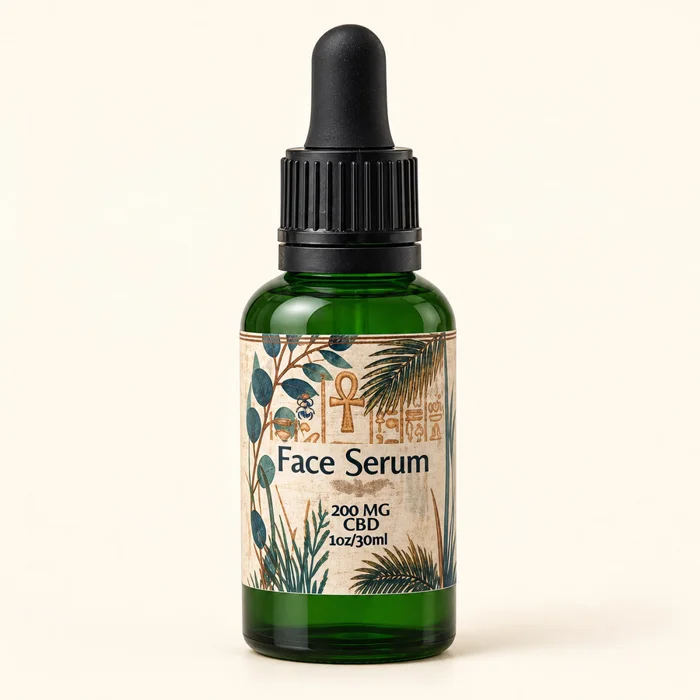 CBD Face Serum dropper bottle